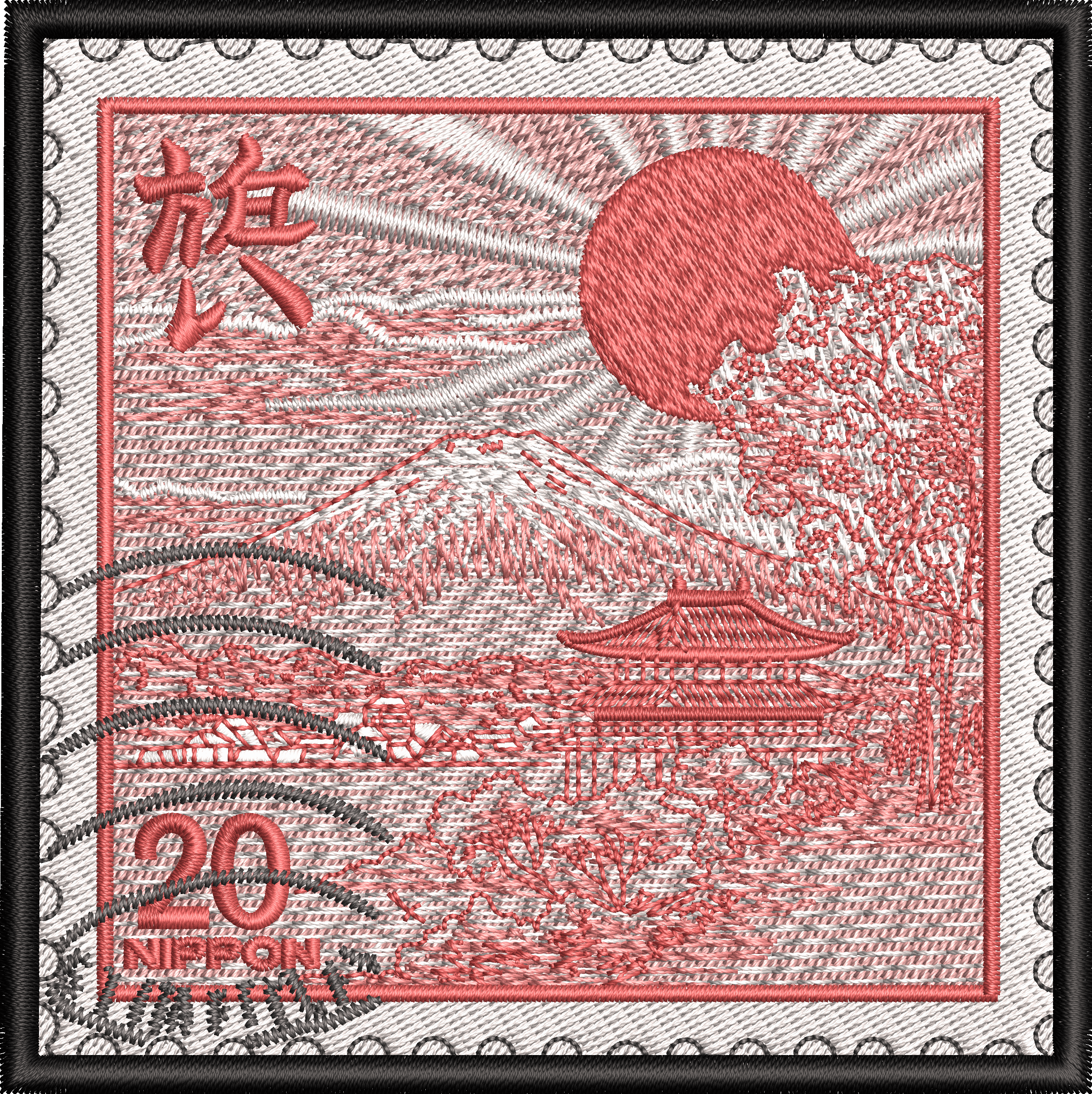 Shield Emblem digitizing