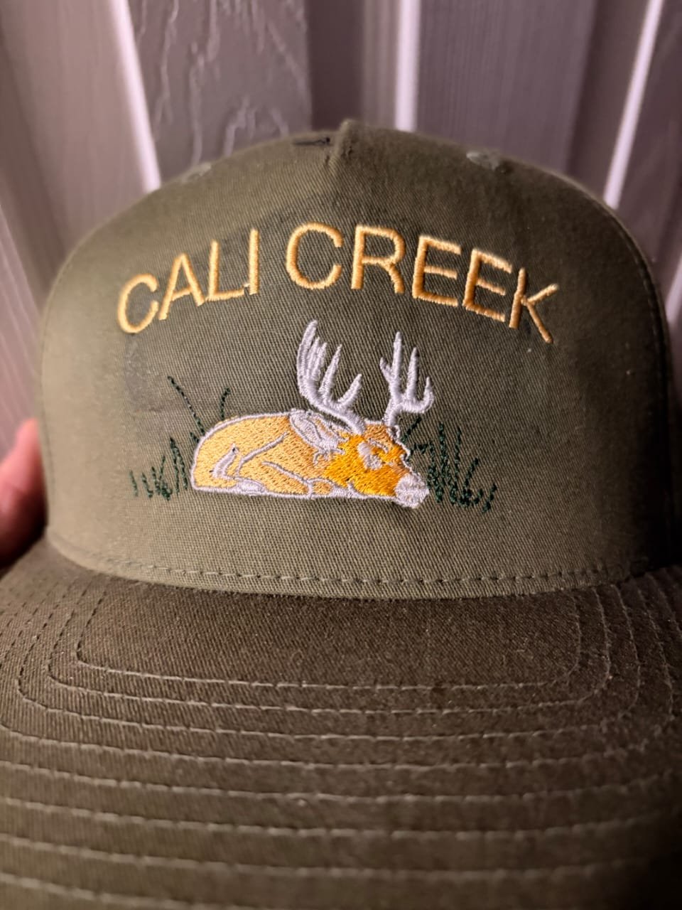 CAP EMBROIDERY